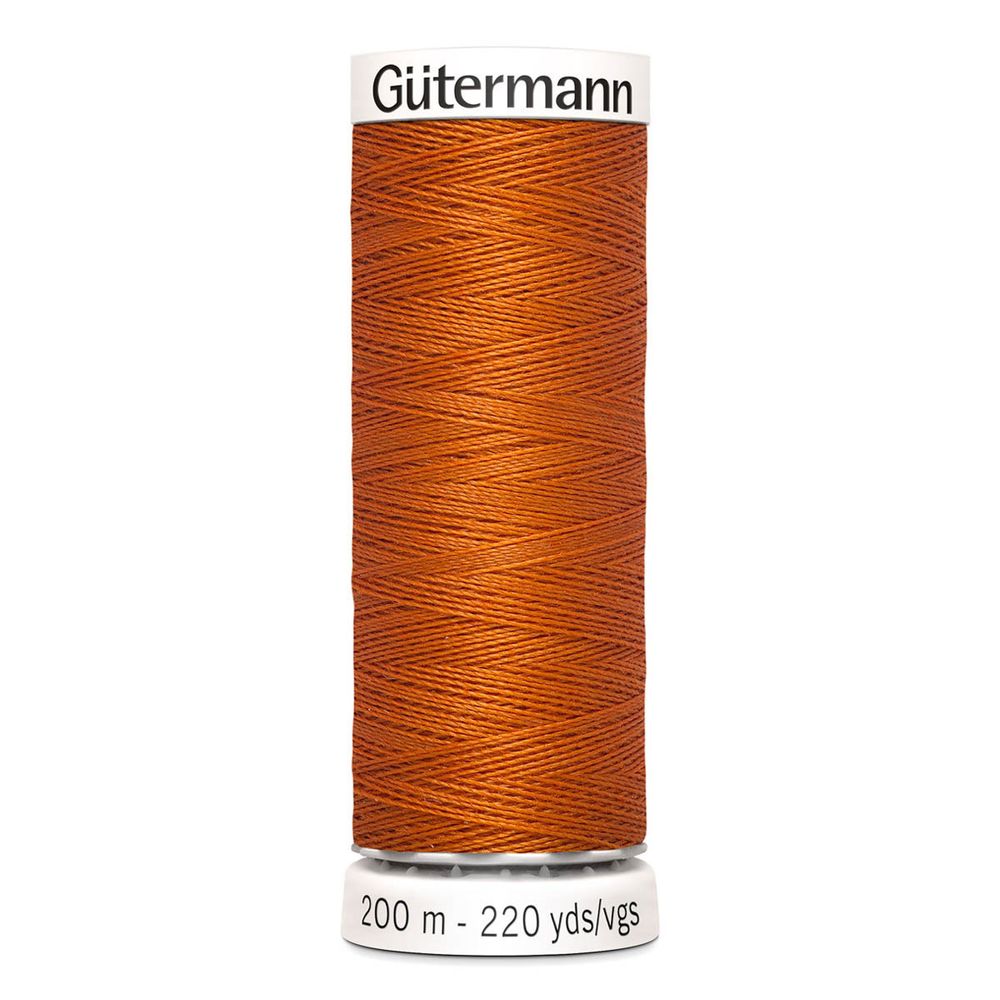 Нитки универсальные Gutermann Sew-all, 200м, 932 рыжий, 1 катушка