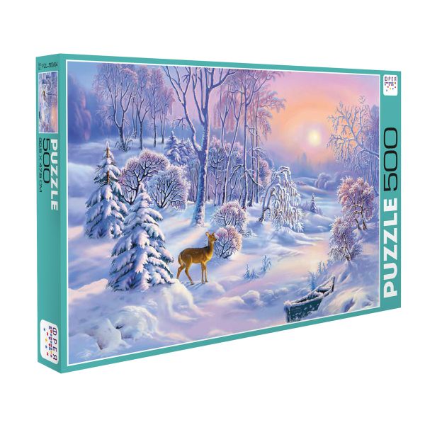 Пазл 500 элементов, Морозно, PZL-500/04, Фрея