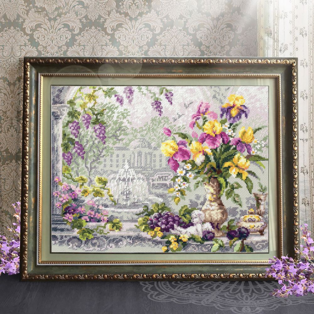 Набор для вышивания нитками Чудесная игла, Романс белой ночи, 35х25 см