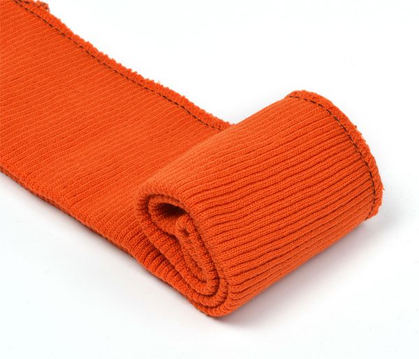 Подвяз (довяз) трикотажный 8.0х70 см, рапорт 2х2, плетение ластик, 515/2 кирпичный, 1 шт