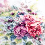 Набор для вышивания нитками Чудесная игла 101-210, Замок мечты, 27х38 см