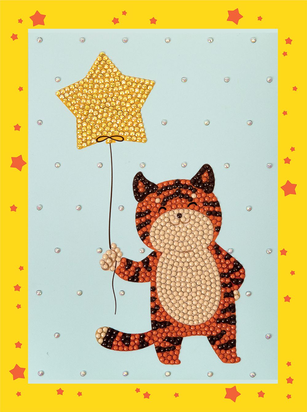 Алмазная (кристальная) мозаика Фрея ALVS-053, мини-картинка Моя звёздочка, 14х19.5 см