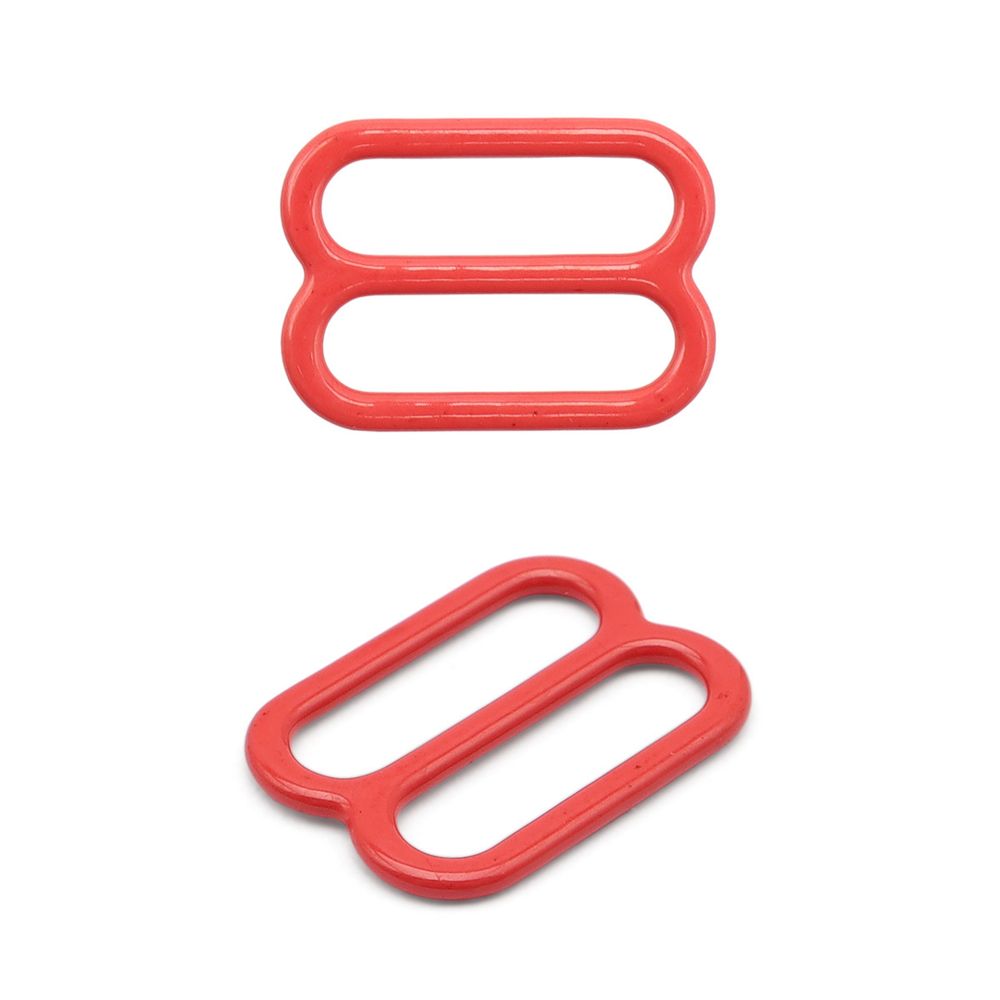 Рамки-регуляторы для бюстгальтера металл 12.0 мм, 20 шт, C820 красный, ГВ1008