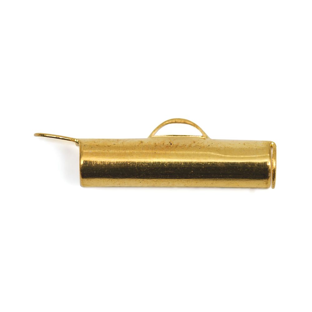 Концевик для бисерного полотна, 16 мм, 4 шт/упак, Astra&amp;Craft (золото) 4AR2034