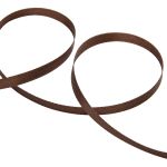 Лента атласная 2-сторонняя 6.0 мм / 33±2 метра, №154 т.коричневый, Gamma AL-6D