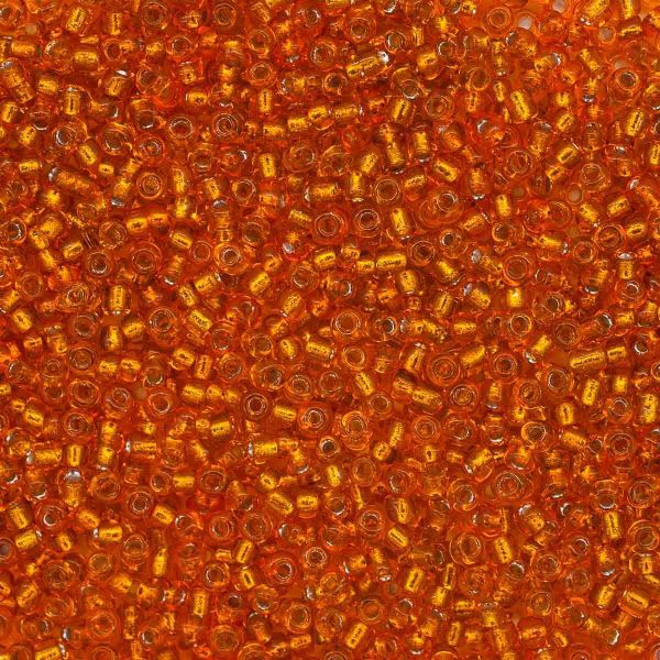 Бисер Astra&Craft 11/0 (2.1 мм), 200 г (10х20 г), цв. 29 оранжевый