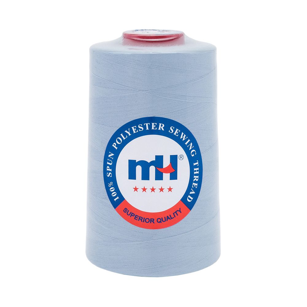 Нитки швейные Euron mH 40/2, 5000 ярд, 1326 светло-голубой, 1 катушка