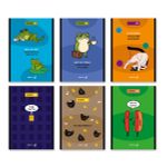 Блокнот на скобе, A5 60 л. 12 шт клетка, Ироничный взгляд 01740, Б263 Светоч