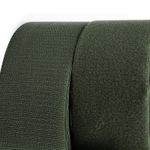 Лента контактная липучка (велкро) пришивная уп. 100 мм / 25 метров, F328 хаки, /пара/, кач."C" /TOS/