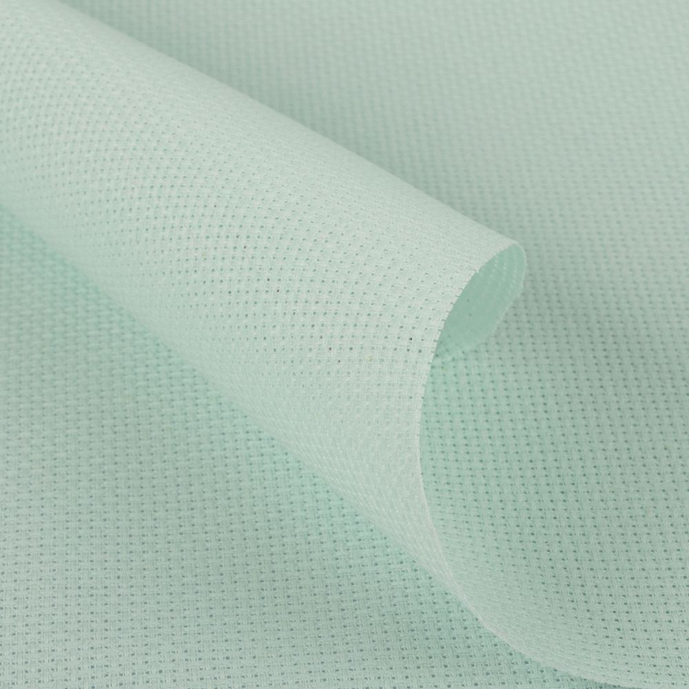 Канва Aida 14 ct, 150 см / 10 метров, св-голубой, Gamma K04