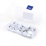 Глаза круглые бегающие 8-18 мм, цв.МИКС уп.100 шт