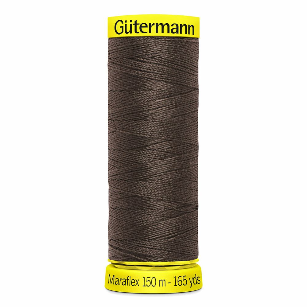 Нитки для трикотажа Gutermann Maraflex, 150м, 694 кофейный, 5 катушек