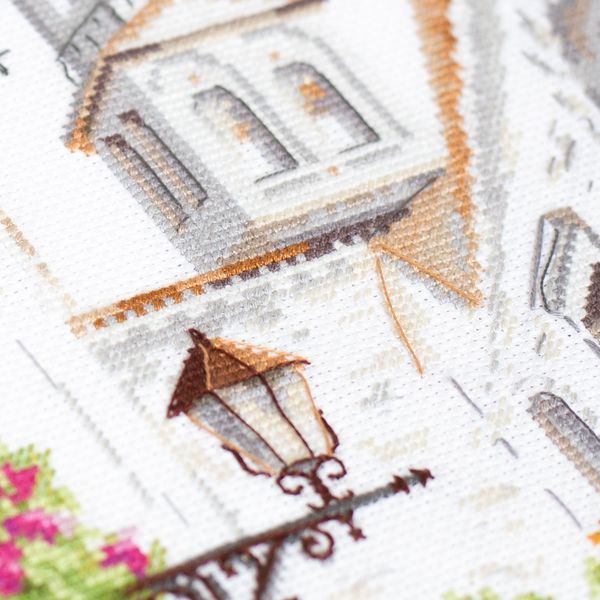 Набор для вышивания нитками Чудесная игла, По старым улочкам 18х26см