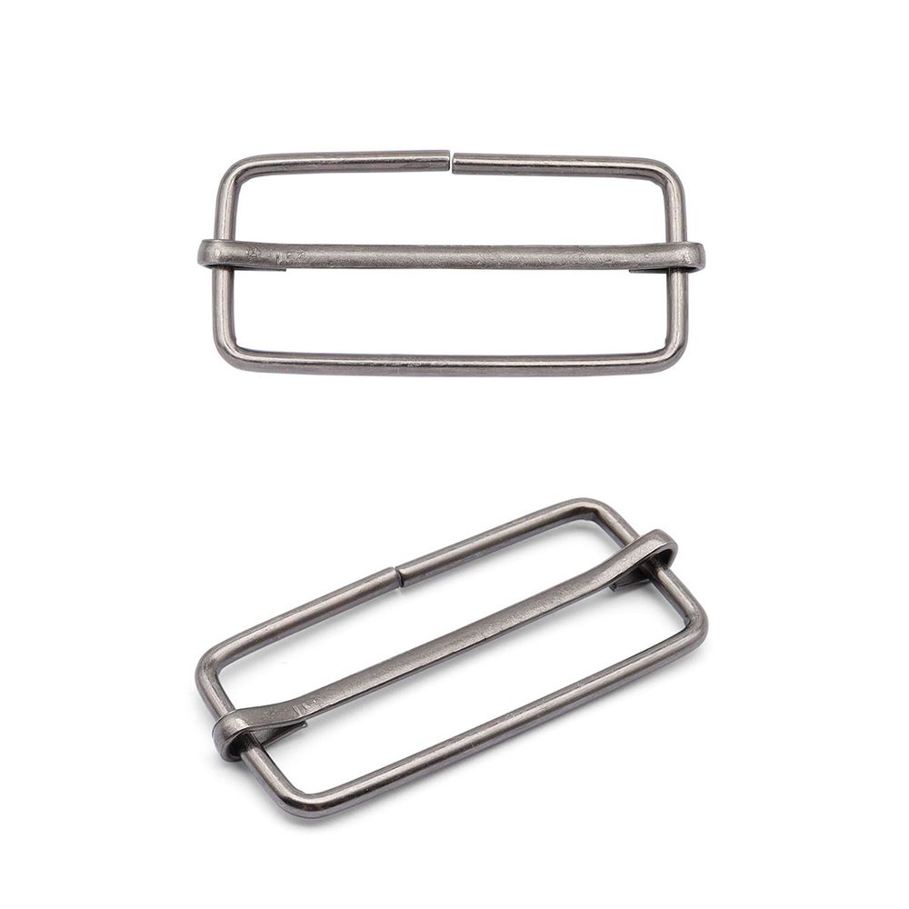 Рамка регулировочная 40 мм ушко (19х45 мм) (чер.никель), 100 шт