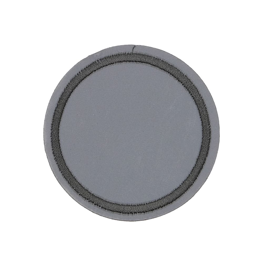 Термоаппликация светоотражающая Круг, d60 мм, LA421, 4 шт