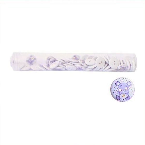 Пуговицы деревянные Мультяшные персонажи 18мм 50 шт, Мышонок 2