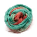 Шерсть для валяния Камтекс Лента для валяния п/тонкая 1х50 г, (25-28 мкр), 2.1 м, меланж 2 401, 618790-10