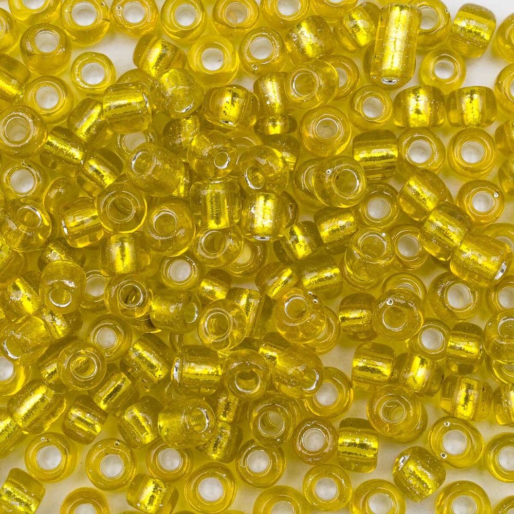 Бисер Astra&Craft 6/0 (4.1 мм), 150 г (10х15 г), цв. 30 желтый