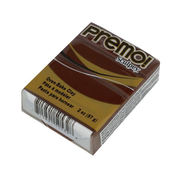 Полимерная глина 57 г, 5053 темно-коричневый, Sculpey PE02