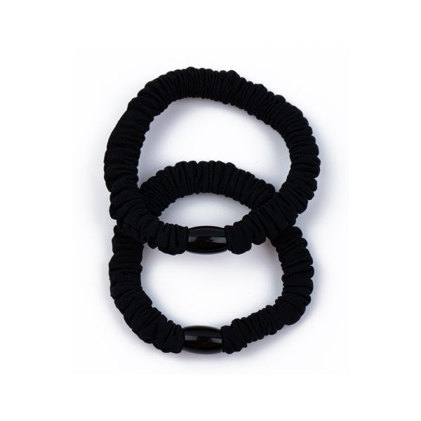 Набор резинок для волос 10 шт (5х2 шт), №01 чёрный, Cherry Mary VR07068