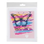 Термотрансфер, 1 шт, М-226 бабочка 17х15.4 см, Gamma M №02