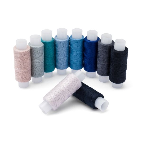 Швейные нитки (набор) 50/2, 10 кат. по 200 метров, ассорти №87, Astra&Craft