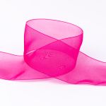 Лента капроновая (органза) 50.0 мм / 22.8±1 метра, 113 св.малиновый, Blitz OR-50