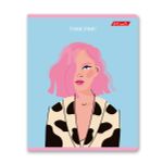 Тетрадь ученическая общая, A5+ 48 л. на скобе 65 г/м², белизна 100%, 10 шт, линия в термоусадочной пленке, 000757 Мир в розовом цвете, Светоч 48ТЕТл-001