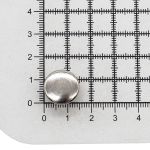 Часть кнопки Дельта (O-образная) ⌀15 мм (A-часть), 9/15 никель мет. кольц, 100 шт