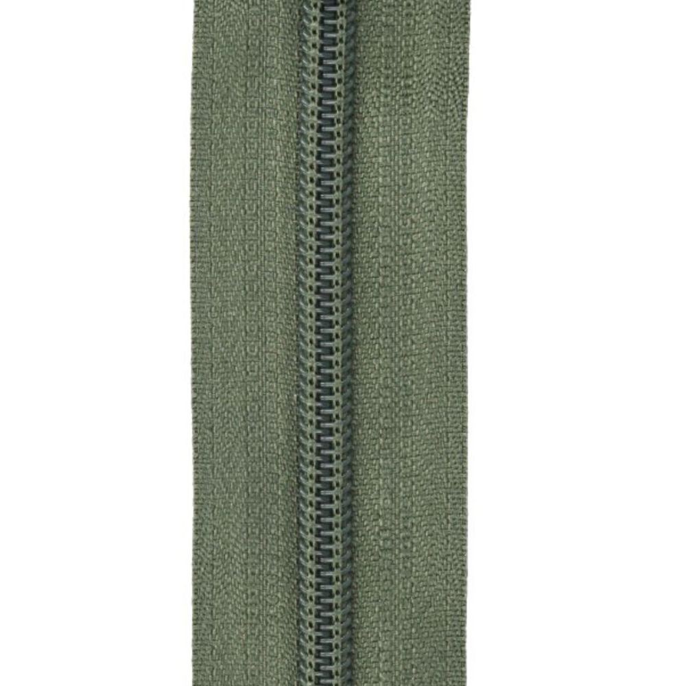 Молния рулонная спираль (витая) Т5 (5 мм) / 200 метров, 315 хаки, Gamma