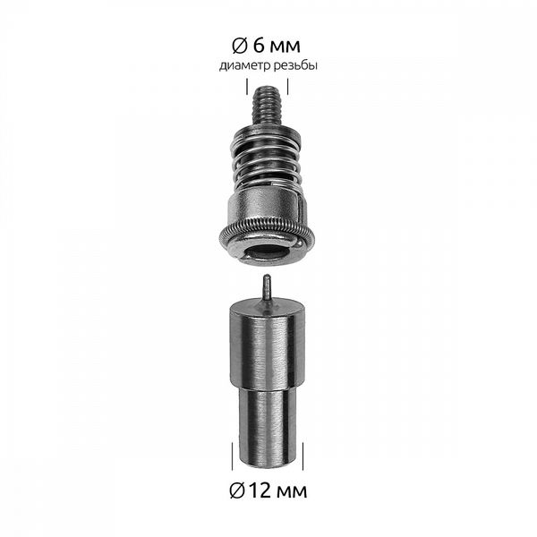 Насадка для установки хольнитенов односторонних TBY №33.5, 9х9 мм (для пресса TEP-2), TBY.5109
