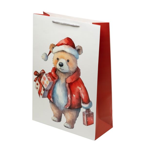 Пакет подарочный 210 г/м², 30х42х12 см, 12 шт, 04, Stilerra NCYL