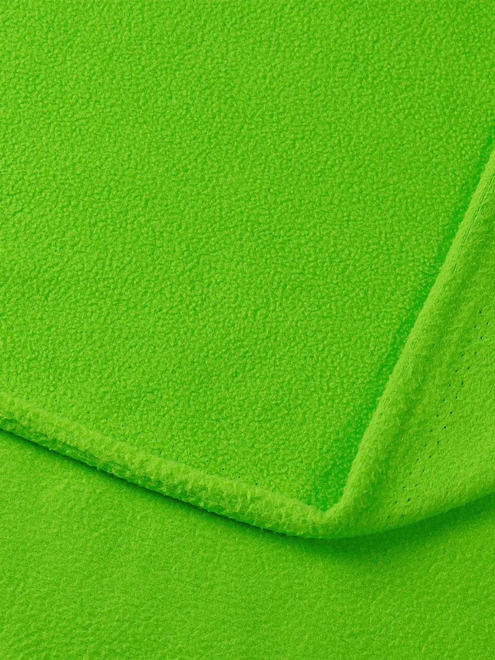 Флис 2-сторонний 240 г/м², 150 см / 10 метров, N-TBY-0240-F333, цв.F333 неон зеленый