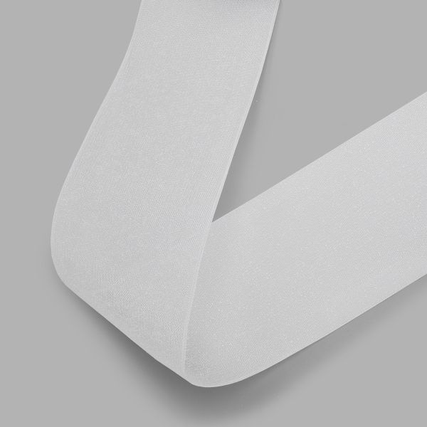 Люверсная шторная лента клеевая 100 мм / 50 метров, прозрачная, 50 м