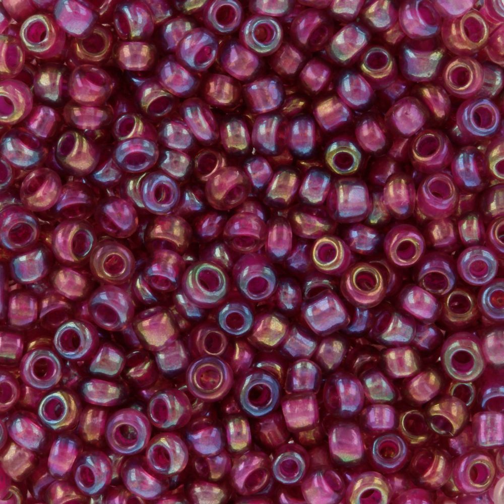 Бисер Zlatka 11/0 (2.1 мм), 100 г (10х10 г), №0219 т.розовый, GR