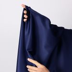 Атлас стрейч для нижнего белья 107 г/м², 125 см / 25 метров, 0180 цв.061(05) темно-синий