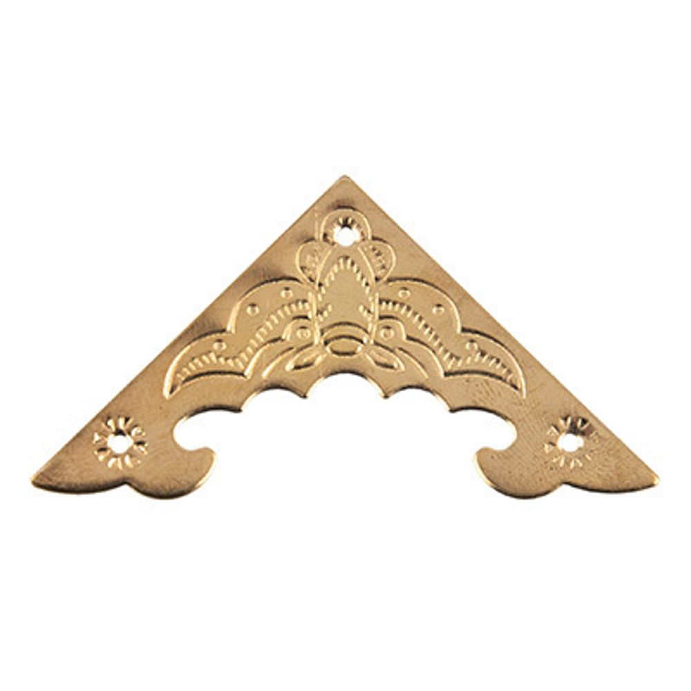 Накладка для шкатулок 4х4 см, 20 шт, 01 золото, Mr.Carving