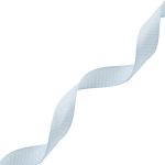 Лента репсовая (в рубчик) 12.0 мм, 130 св.голубой, уп.18,28 м