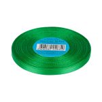 Лента атласная 1-сторонняя 6.0 мм / 33±2 метра, 019 зеленый, Gamma