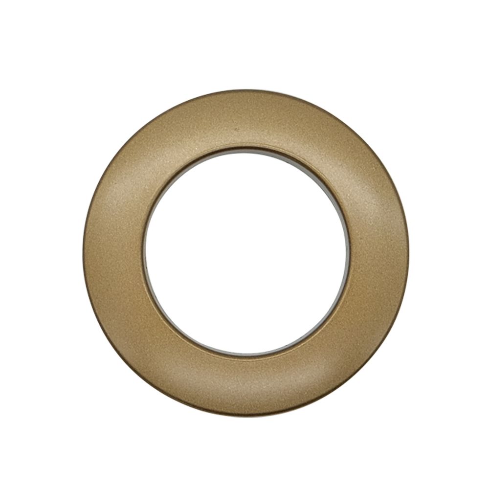 Люверсы шторные ⌀35 мм, с многоуровневым замком цвет № 37 матовая латунь, 10 шт