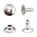 Хольнитены ⌀9 мм, h=9 мм, сталь, New Star №33.5, никель, уп≈2000 шт