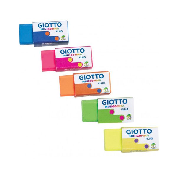 Ластик флуоресцентный 3.8х1.5х1.6 см, 120 шт, Giotto F232700