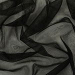 Фатин кристалл 18±2 г/м², 150х150 см, 01 черный, Gamma FTN-BRN