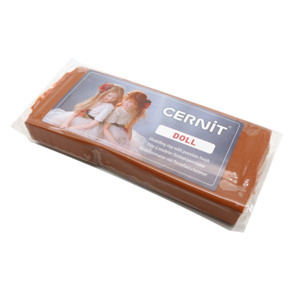 Полимерная глина Cernit Doll collection 500 гр, 807 карамельный