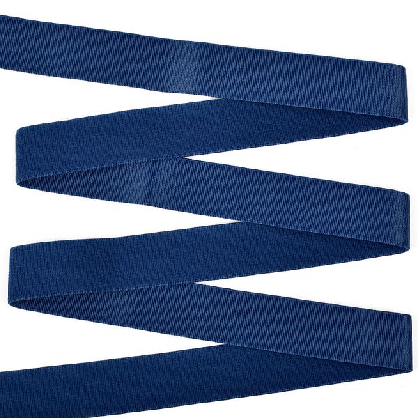 Резинка бельевая (бретелечная) 18.0 мм / 25 метров, S919 синий сапфир
