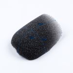 Плечевые накладки (подплечники) втачные необтянутые 200х210х25 мм, 10 пар, черный, РН-25