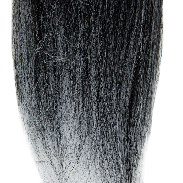 Украшение для волос Канекалон 60±3 см, 1 шт, №01 серый, белый, Cherry Mary TH07051