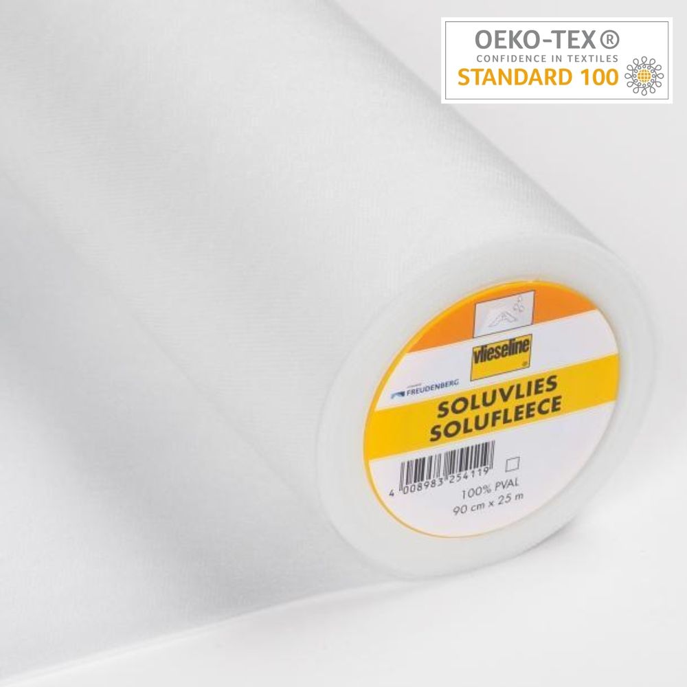Флизелин водорастворимый Soluvlies, 53318690, Freudenberg, 25 м