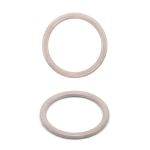 Кольца для бюстгальтера металл ⌀15.0 мм, 20 шт, C154 светло-серый, ГВ800