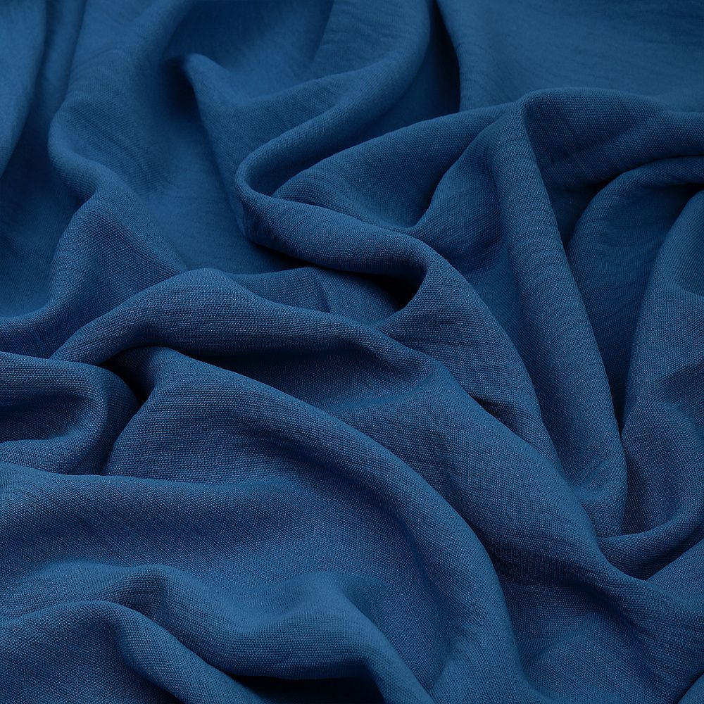 Лен Манго 160 г/м², 150 см / 25 метров, TBY.Mg.10, цв.джинса